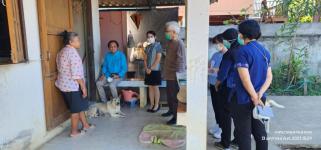 ทน.แม่สอด ร่วมกับนายอัครเดช ตาสะหลี บริษัทแม่สอดฟรีโซน จำกัด ลงพื้นที่เยี่ยมผู้ป่วยติดเตียงและผู้พิการ เขตเทศบาลนครแม่สอด    