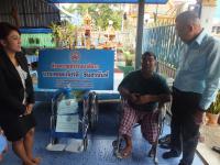 เทศบาลนครแม่สอด ลงพื้นที่เยี่ยมเยือนและมอบของขวัญปีใหม่ผู้สูงอายุ