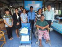 เทศบาลนครแม่สอด ลงพื้นที่เยี่ยมเยือนและมอบของขวัญปีใหม่ผู้สูงอายุ