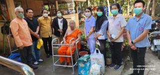 ทน.แม่สอด ร่วมกับนายอัครเดช ตาสะหลี บริษัทแม่สอดฟรีโซน จำกัด ลงพื้นที่กราบเยี่ยมพระภิกษุสงฆ์อาพาธ วัดตรีรัตนาราม