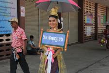 เทศบาลนครแม่สอด จัดขบวนแห่สงกรานต์ ประจำปี 2561 เพื่อสืบสานประเพณีและวัฒนธรรมอันดีงามของไทย 16 เมษายน 2561