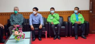 ทน.แม่สอด เข้าพบนายกองค์การบริหารส่วนจังหวัดตาก เพื่อสวัสดีปีใหม่และขอคำอวยพรในวาระดิถีขึ้นใหม่ประจำปี 2566
