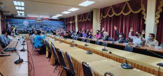 ทน.แม่สอด จัดประชุมทำร่างแผนพัฒนาท้องถิ่น และพิจารณาร่างแผนพัฒนาท้องถิ่น (พ.ศ.2566-2570) เพิ่มเติม ครั้งที่ 1/2566