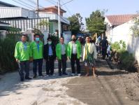 ทน.แม่สอด ลงพื้นที่ตรวจความเรียบร้อยการวางท่อระบายน้ำ ชุมชนประชารักษ์ เขตเทศบาลนครแม่สอด