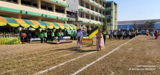 ทน.แม่สอด ร่วมพิธีเปิดการแข่งขันกีฬาสีโรงเรียนเทศบาลมณีไพรสณฑ์ สังกัดเทศบาลนครแม่สอด 