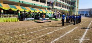 ทน.แม่สอด ร่วมพิธีเปิดการแข่งขันกีฬาสีโรงเรียนเทศบาลมณีไพรสณฑ์ สังกัดเทศบาลนครแม่สอด 