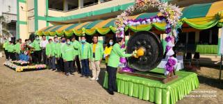 ทน.แม่สอด ร่วมพิธีเปิดการแข่งขันกีฬาสีโรงเรียนเทศบาลมณีไพรสณฑ์ สังกัดเทศบาลนครแม่สอด 