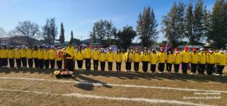 ทน.แม่สอด ร่วมพิธีเปิดการแข่งขันกีฬาสีโรงเรียนเทศบาลมณีไพรสณฑ์ สังกัดเทศบาลนครแม่สอด 