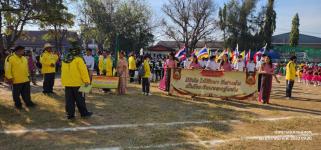 ทน.แม่สอด ร่วมพิธีเปิดการแข่งขันกีฬาสีโรงเรียนเทศบาลมณีไพรสณฑ์ สังกัดเทศบาลนครแม่สอด 