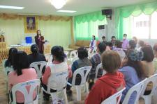 ทน.แม่สอด จัดโครงการฝึกอาชีพให้ความรู้ชุมชนในเขตเทศบาลนครแม่สอด “หลักสูตรน้ำยาดันฝุ่น น้ำยาซักผ้า” 