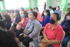 ทน.แม่สอด จัดโครงการฝึกอาชีพให้ความรู้ชุมชนในเขตเทศบาลนครแม่สอด “หลักสูตรน้ำยาดันฝุ่น น้ำยาซักผ้า” 