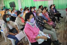 ทน.แม่สอด จัดโครงการฝึกอาชีพให้ความรู้ชุมชนในเขตเทศบาลนครแม่สอด “หลักสูตรน้ำยาดันฝุ่น น้ำยาซักผ้า” 