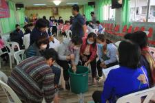 ทน.แม่สอด จัดโครงการฝึกอาชีพให้ความรู้ชุมชนในเขตเทศบาลนครแม่สอด “หลักสูตรน้ำยาดันฝุ่น น้ำยาซักผ้า” 