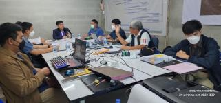 ทน.แม่สอด ร่วมประชุมติดตามงานก่อสร้างโครงการพัฒนาตามผังเมืองรวมเมืองแม่สอด ครั้งที่ 4 1/2566
