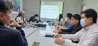ทน.แม่สอด ร่วมประชุมติดตามงานก่อสร้างโครงการพัฒนาตามผังเมืองรวมเมืองแม่สอด ครั้งที่ 4 1/2566