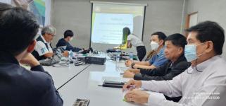 ทน.แม่สอด ร่วมประชุมติดตามงานก่อสร้างโครงการพัฒนาตามผังเมืองรวมเมืองแม่สอด ครั้งที่ 4 1/2566
