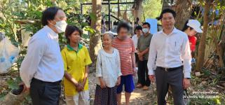 ทน.แม่สอด ลงพื้นที่เยี่ยมผู้ประสบเหตุอัคคีภัย ณ บ้านเลขที่ 39/3 ชุมชนสองแคว 2 เทศบาลนครแม่สอด