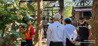 ทน.แม่สอด ลงพื้นที่เยี่ยมผู้ประสบเหตุอัคคีภัย ณ บ้านเลขที่ 39/3 ชุมชนสองแคว 2 เทศบาลนครแม่สอด
