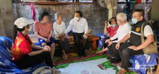 ทน.แม่สอด ลงพื้นที่เยี่ยมผู้ประสบเหตุอัคคีภัย ณ บ้านเลขที่ 39/3 ชุมชนสองแคว 2 เทศบาลนครแม่สอด