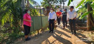 ทน.แม่สอด ลงพื้นที่เยี่ยมผู้ประสบเหตุอัคคีภัย ณ บ้านเลขที่ 39/3 ชุมชนสองแคว 2 เทศบาลนครแม่สอด