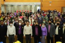 ทน.แม่สอด ร่วมพิธีเปิดโครงการฝึกอบรมส่งเสริมหลักประชาธิปไตย และการมีส่วนร่วมของประชาชน ประจำปีงบประมาณ พ.ศ. 2566 รุ่นที่ 1