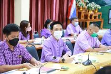 ทน.แม่สอด ร่วมประชุมปรึกษาหารือเกี่ยวกับการขุดเจาะถนนคอนกรีตและท่อแขวนสะพานในเขตเทศบาลนครแม่สอด