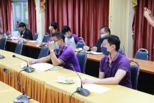 ทน.แม่สอด ร่วมประชุมปรึกษาหารือเกี่ยวกับการขุดเจาะถนนคอนกรีตและท่อแขวนสะพานในเขตเทศบาลนครแม่สอด