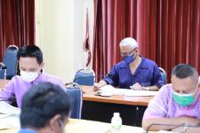 ทน.แม่สอด ร่วมประชุมปรึกษาหารือเกี่ยวกับการขุดเจาะถนนคอนกรีตและท่อแขวนสะพานในเขตเทศบาลนครแม่สอด