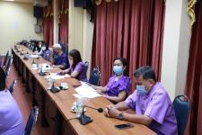 ทน.แม่สอด ร่วมประชุมปรึกษาหารือเกี่ยวกับการขุดเจาะถนนคอนกรีตและท่อแขวนสะพานในเขตเทศบาลนครแม่สอด