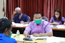 ทน.แม่สอด ร่วมประชุมปรึกษาหารือเกี่ยวกับการขุดเจาะถนนคอนกรีตและท่อแขวนสะพานในเขตเทศบาลนครแม่สอด