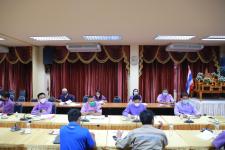 ทน.แม่สอด ร่วมประชุมปรึกษาหารือเกี่ยวกับการขุดเจาะถนนคอนกรีตและท่อแขวนสะพานในเขตเทศบาลนครแม่สอด