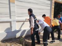 ทน.แม่สอด ร่วมดำเนินการปรับปรุงฌาปนสถานสุสานจีนแม่สอดมูลนิธิสามัคคีการกุศล