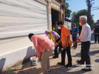 ทน.แม่สอด ร่วมดำเนินการปรับปรุงฌาปนสถานสุสานจีนแม่สอดมูลนิธิสามัคคีการกุศล