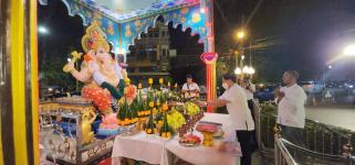 ทน.แม่สอด ร่วมงานเฉลิมฉลองครบรอบ 12 ปี เทวาลัยวงเวียนพระพิฆเนศวร