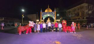 ทน.แม่สอด ร่วมงานเฉลิมฉลองครบรอบ 12 ปี เทวาลัยวงเวียนพระพิฆเนศวร