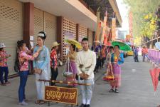 เทศบาลนครแม่สอด จัดขบวนแห่สงกรานต์ ประจำปี 2561 เพื่อสืบสานประเพณีและวัฒนธรรมอันดีงามของไทย 16 เมษายน 2561