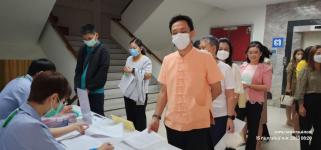 ทน.แม่สอด ตรวจสุขภาพประจำปี 2566 แก่พนักงานและพนักงานจ้าง ในสังกัดเทศบาลนครแม่สอด