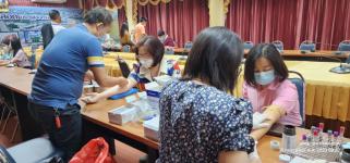 ทน.แม่สอด ตรวจสุขภาพประจำปี 2566 แก่พนักงานและพนักงานจ้าง ในสังกัดเทศบาลนครแม่สอด