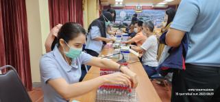 ทน.แม่สอด ตรวจสุขภาพประจำปี 2566 แก่พนักงานและพนักงานจ้าง ในสังกัดเทศบาลนครแม่สอด