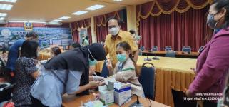 ทน.แม่สอด ตรวจสุขภาพประจำปี 2566 แก่พนักงานและพนักงานจ้าง ในสังกัดเทศบาลนครแม่สอด