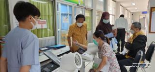 ทน.แม่สอด ตรวจสุขภาพประจำปี 2566 แก่พนักงานและพนักงานจ้าง ในสังกัดเทศบาลนครแม่สอด