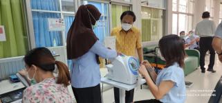 ทน.แม่สอด ตรวจสุขภาพประจำปี 2566 แก่พนักงานและพนักงานจ้าง ในสังกัดเทศบาลนครแม่สอด