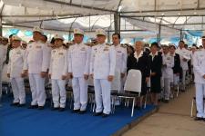 ดร.เทอดเกียรติ ชินสรนันท์ นายกเทศมนตรีนครแม่สอด พร้อมด้วยรองนายกเทศมนตรี ที่ปรึกษานายกเทศมนตรี ปลัดเทศบาล รองปลัดเทศบาล หัวหน้าส่วนการงาน และพนักงานเทศบาลนครแม่สอด ร่วมงานวันยุทธหัตถี