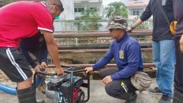 ทน.แม่สอด ลงพื้นที่ดำเนินการเปิดทางน้ำไหล สะพานหลังโรงเรียนเทศบาลวัดมณีไพรสณฑ์ 