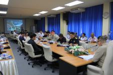 เทศบาลนครแม่สอดกำหนดการประชุมเพื่อพิจารณาแนวเส้นทางเลือกและรูปแบบการก่อสร้างการศึกษาความเหมาะสมด้านเศรษฐกิจวิศวกรรมและผลกระทบสิ่งแวดล้อมเบื้องต้นทางหลวงพิเศษระหว่างสายตากแม่สอด