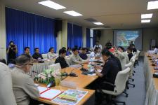 เทศบาลนครแม่สอดกำหนดการประชุมเพื่อพิจารณาแนวเส้นทางเลือกและรูปแบบการก่อสร้างการศึกษาความเหมาะสมด้านเศรษฐกิจวิศวกรรมและผลกระทบสิ่งแวดล้อมเบื้องต้นทางหลวงพิเศษระหว่างสายตากแม่สอด