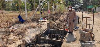 ทน.แม่สอด ลงพื้นที่ตรวจความคืบหน้าการก่อสร้างท่อระบายน้ำ ชุมชนชุมพลพัฒนา เขตเทศบาลนครแม่สอด