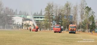 ทน.แม่สอด ปฏิบัติการฉีดพ่นละอองน้ำ เพื่อลดปริมาณฝุ่นละออง PM 2.5 ในอากาศ