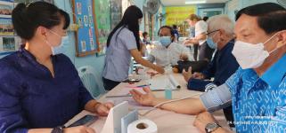 ทน.แม่สอด ร่วมกิจกรรมชมรมผู้สูงอายุชุมชนบ้านทุ่ง ประจำเดือนกุมภาพันธ์ 