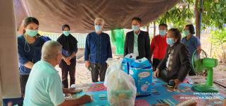 ทน.แม่สอดลงพื้นที่เยี่ยมผู้ป่วยติดเตียงและผู้พิการ ชุมชนประชารักษ์ ชุมชนสันต้นปิน เขตเทศบาลนครแม่สอด